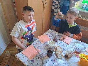 Wesołe śniadanie