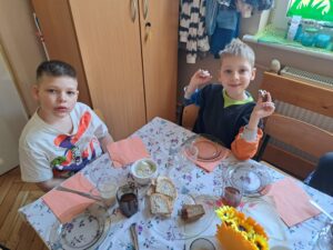 Wesołe śniadanie